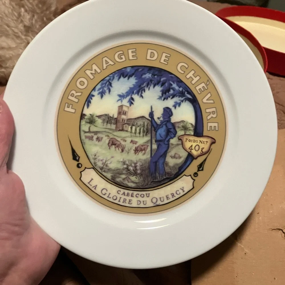 NIB Set of Classic French Cheese Plates